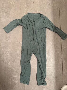 Kyte baby romper green